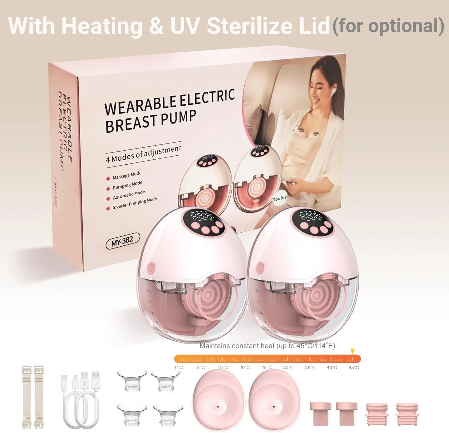 Handsfree Wearable Breast Pump Pro